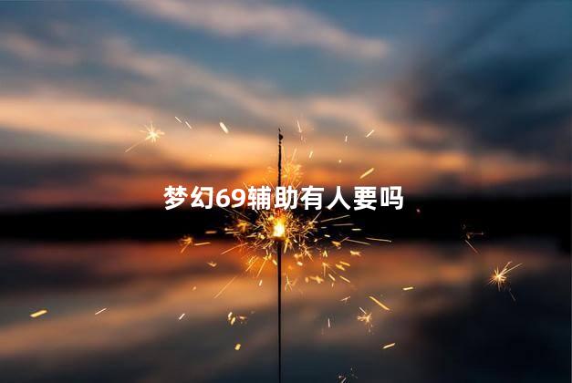 梦幻69辅助有人要吗